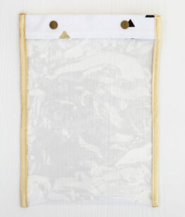 pochette transparente- rose boho pochette transparente- rose boho