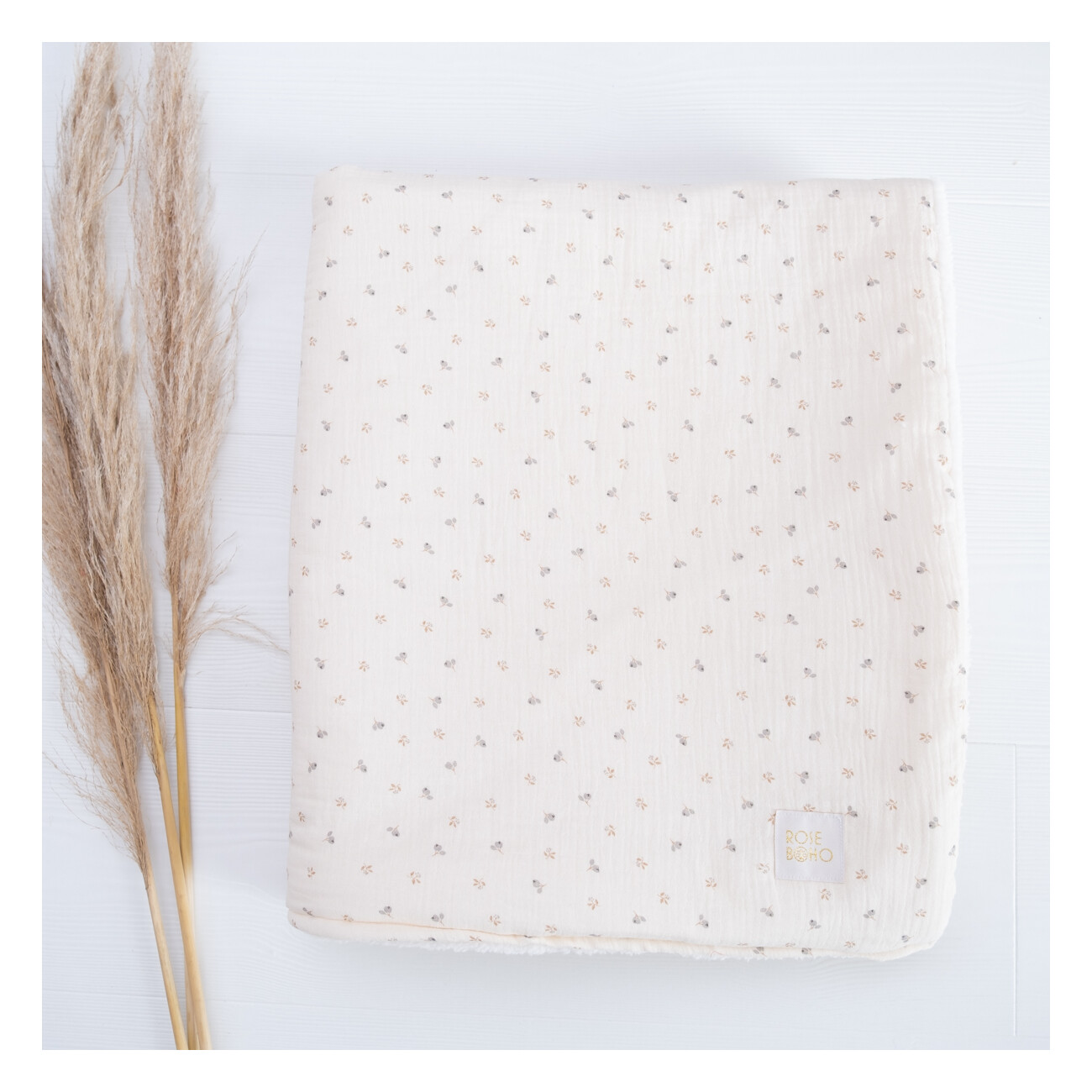 Couverture Bebe Simple Double Gaze Imprimes Ete 21