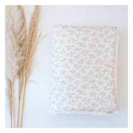 couverture bébé double gaze fleurs- rose boho couverture bébé double gaze fleurs- rose boho