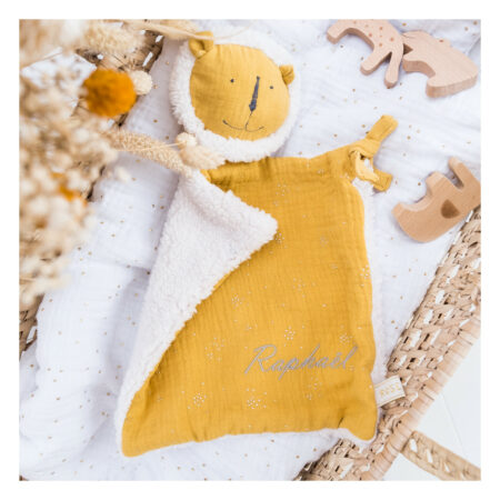 doudou lion -rose boho