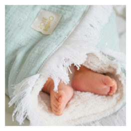 couverture bebe bohème - rose boho couverture bebe bohème - rose boho