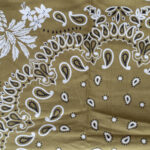 Coton bandana vert