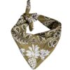 Coton bandana vert