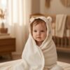 Cape de bain pour bébé