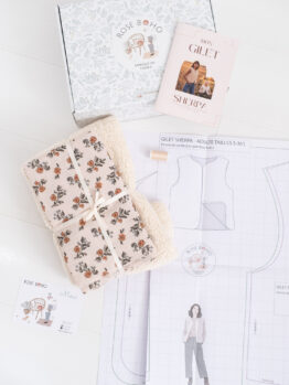 Box Couture DIY : Mon gilet sherpa adulte