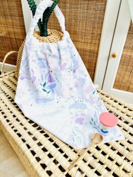 Serviette élastique SURI baleine